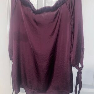 Elegant Purple Women's Top